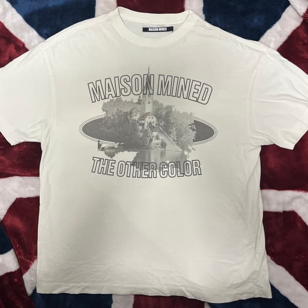 메종미네드 그래픽 반팔티 100