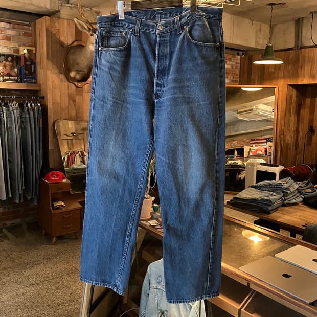 90s USA 빈티지 리바이스 501 데님 팬츠