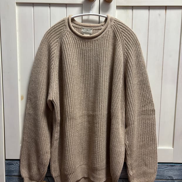 90년대 엘엘빈 llbean 롤넥 니트 라지 사이즈