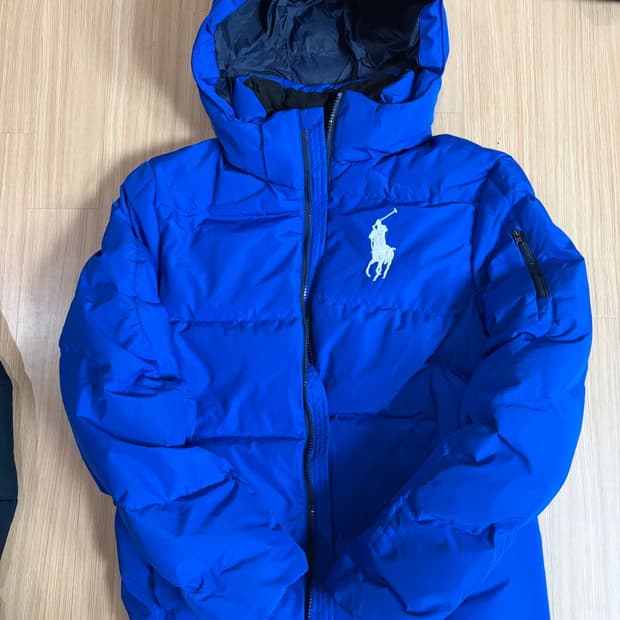 폴로 랄프로렌 빅포니 블루 패딩