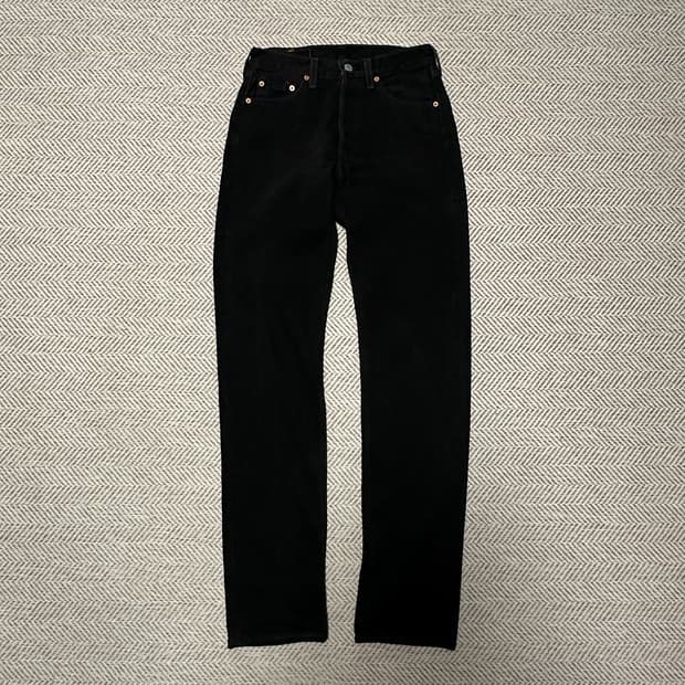 LEVI'S 501 90's usa made black jeans