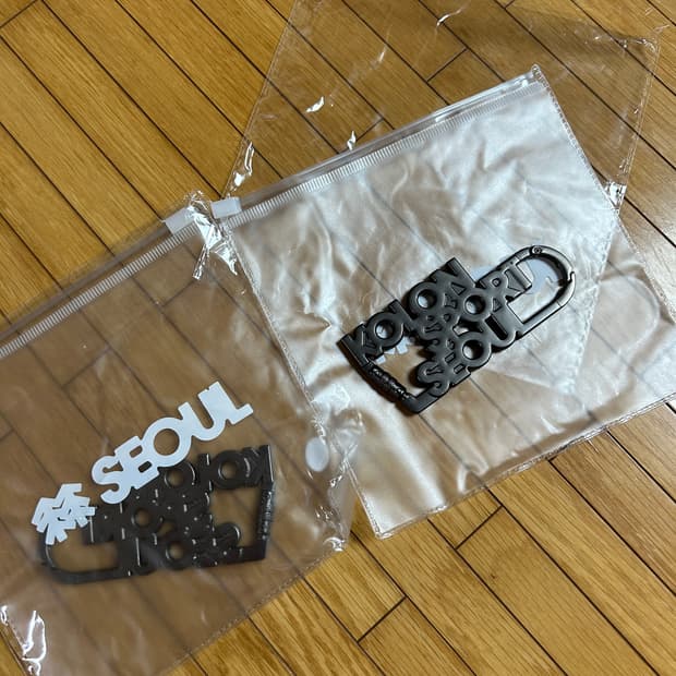 코오롱 스포츠 카라비너 키링