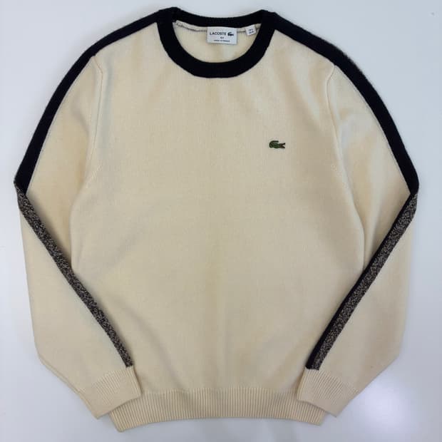 Lacoste 라코스테 메리노울 사이드라인 니트