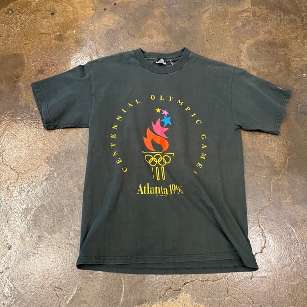Champion 96 ATLANTA OLYMPIC 반팔티 L
