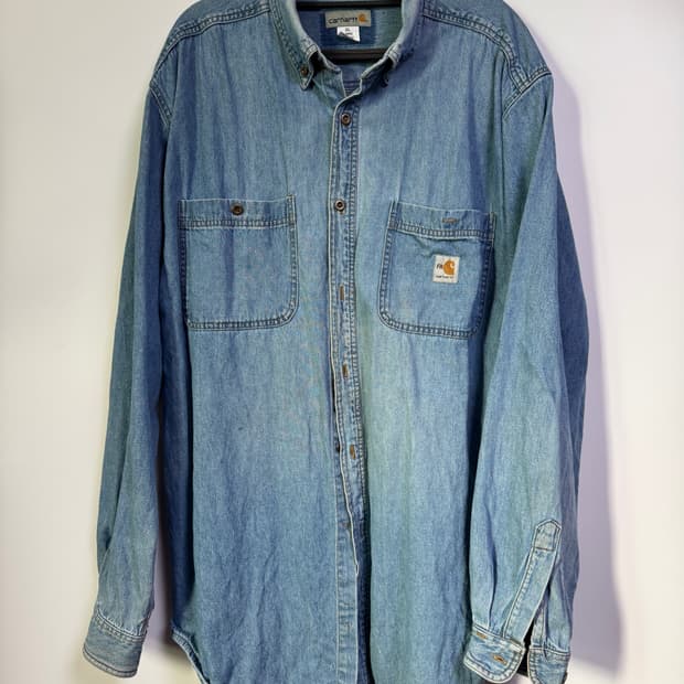 칼하트 헤비 데님 셔츠 110-115