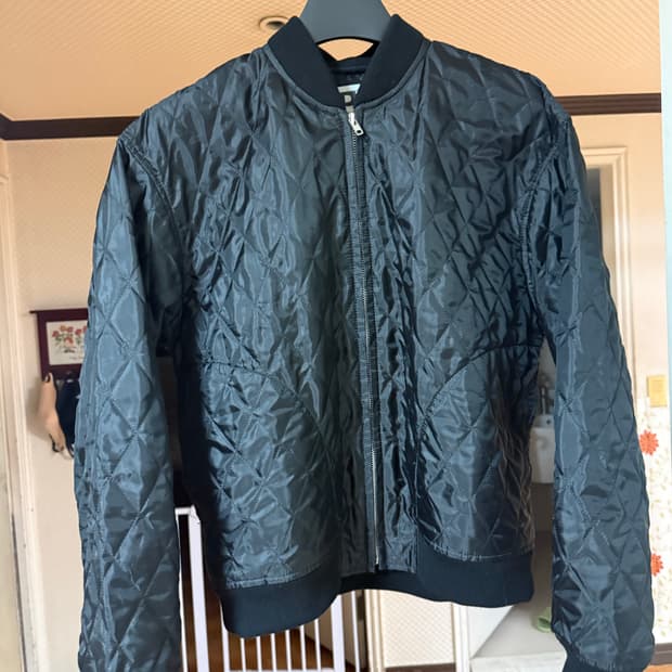 L) 꼼데가르송 cdg 퀄티드 84-85 스태프 블루종 퀄팅