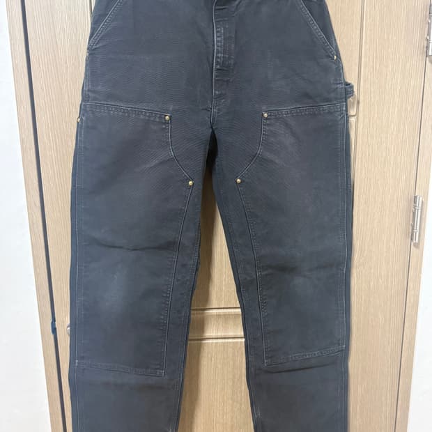 칼하트 더블니 블랙 