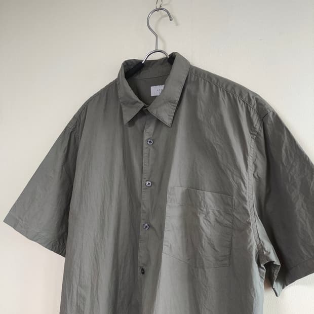 [XL] 애습 asp 올리브 반팔 셔츠