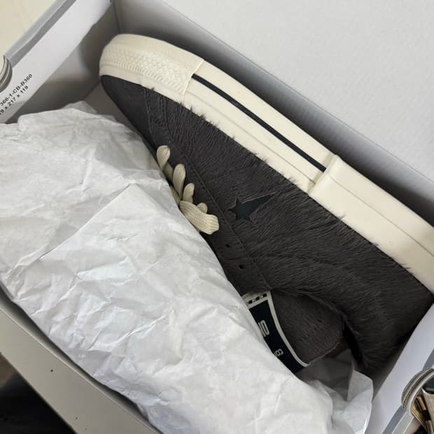 [285] 릭오웬스 다크쉐도우 컨버스 원스타 다크더스트 