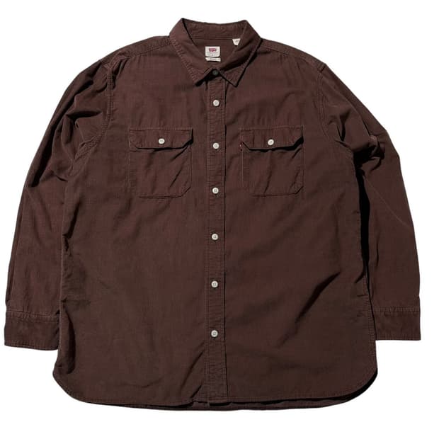 리바이스 코듀로이 웨스턴 워크 셔츠