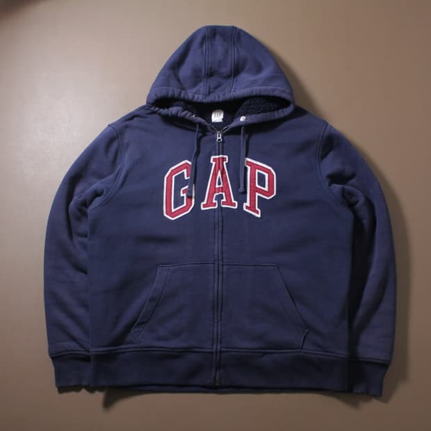 GAP 갭 기모 후드집업