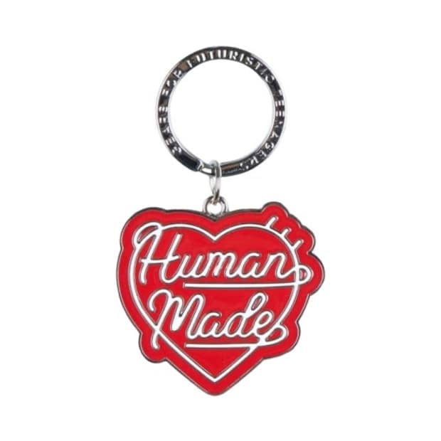 휴먼메이드 하트 키링