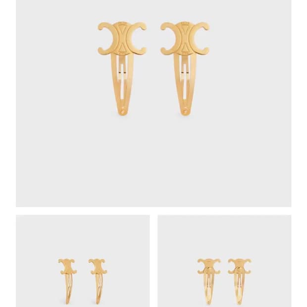 셀린느 트리오페 헤어핀