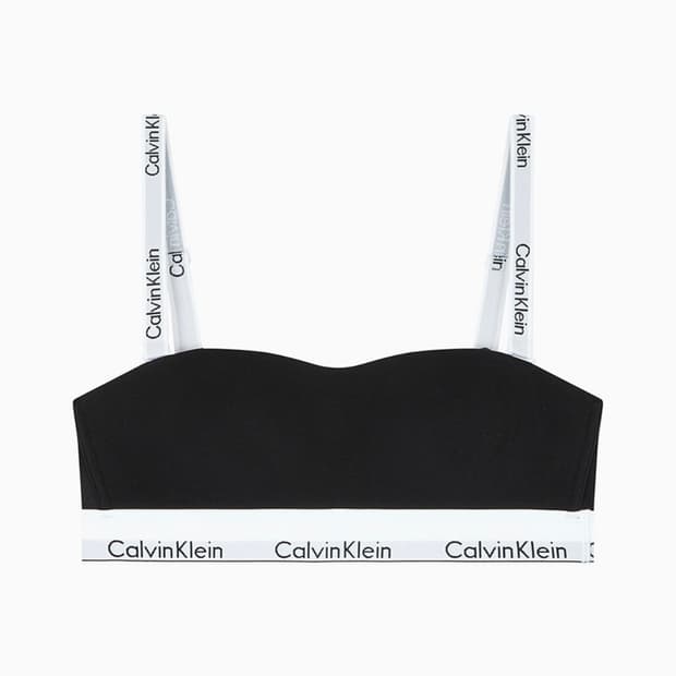 캘빈클라인) 여성 아이콘 코튼 모달 반도_QF7628UB1 BK M