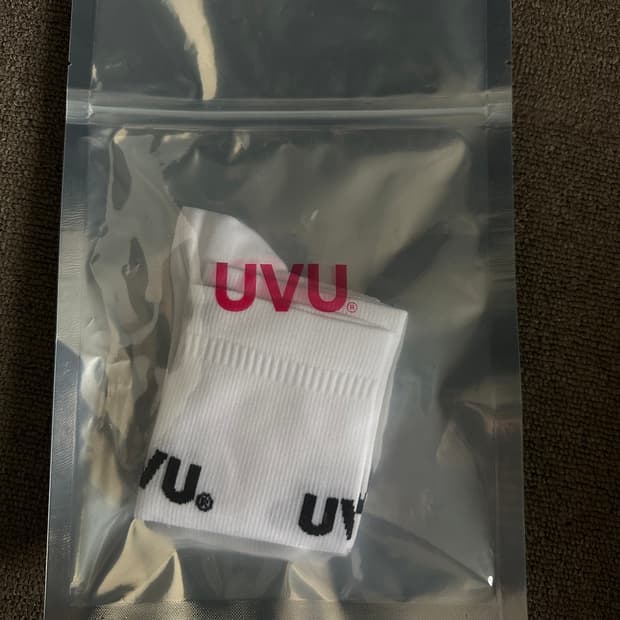 UVU 러닝 삭스 화이트