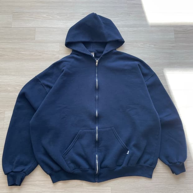 90s russell athletic hoodie zip 러셀