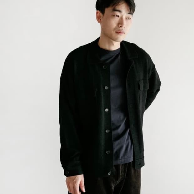 [3] 오라리 니트 가디건 김원중 착용