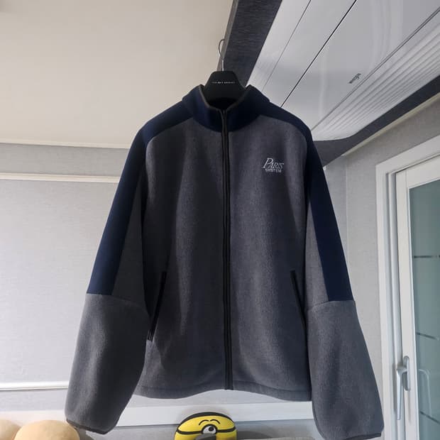 [거의 새것] 시스템옴므 후리스 집업 점퍼 자켓 L