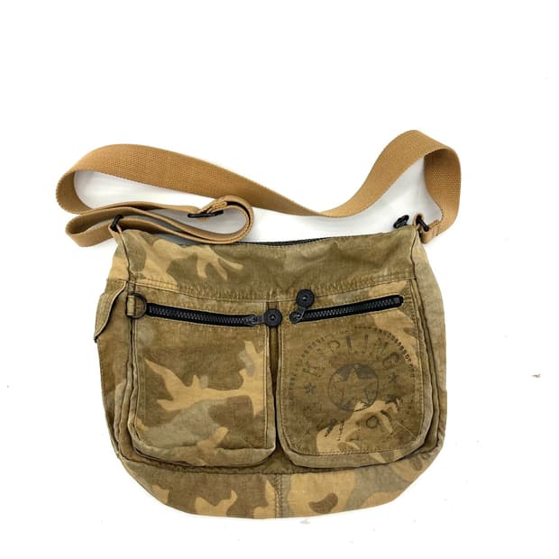 [Kipling] 키플링 데저트 카모 크로스백