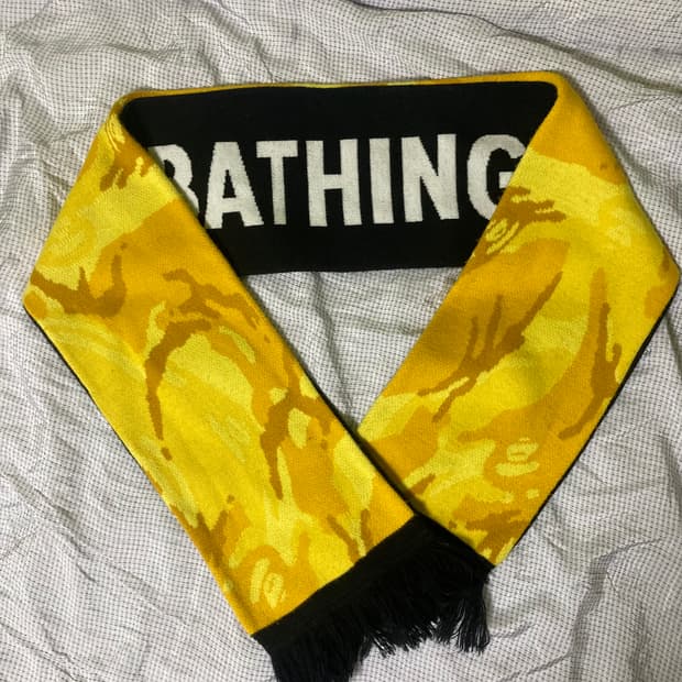 Aape Camo Scarf 스카프 목도리