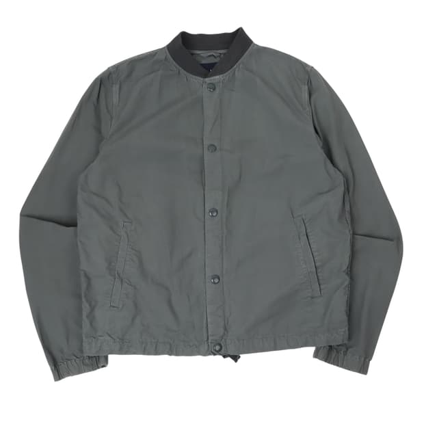 갭 그레이 코튼 블루종 자켓