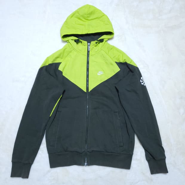 나이키 남성 후드집업 M 0227  뽀샤샤