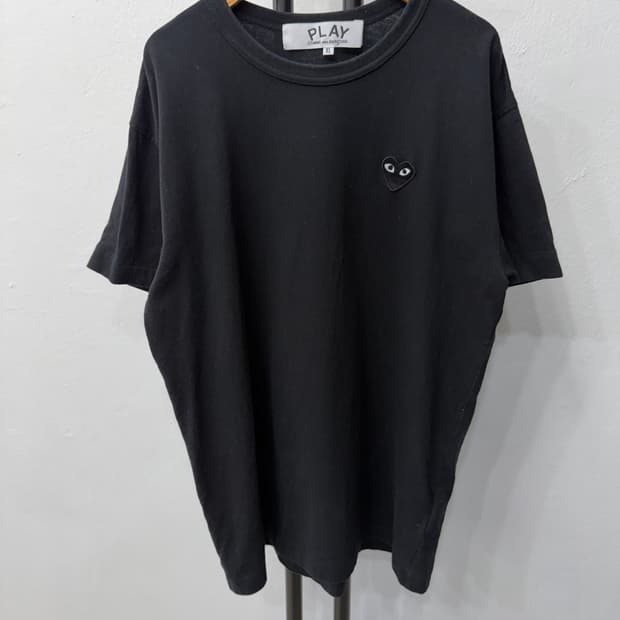 정품) 꼼데가르송 24ss 남성 반팔티 XL 