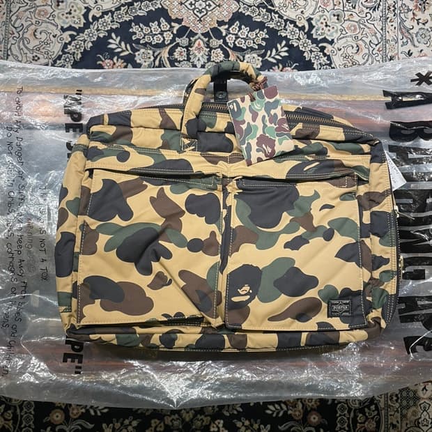 포터 x 베이프 쓰리웨이 Bag