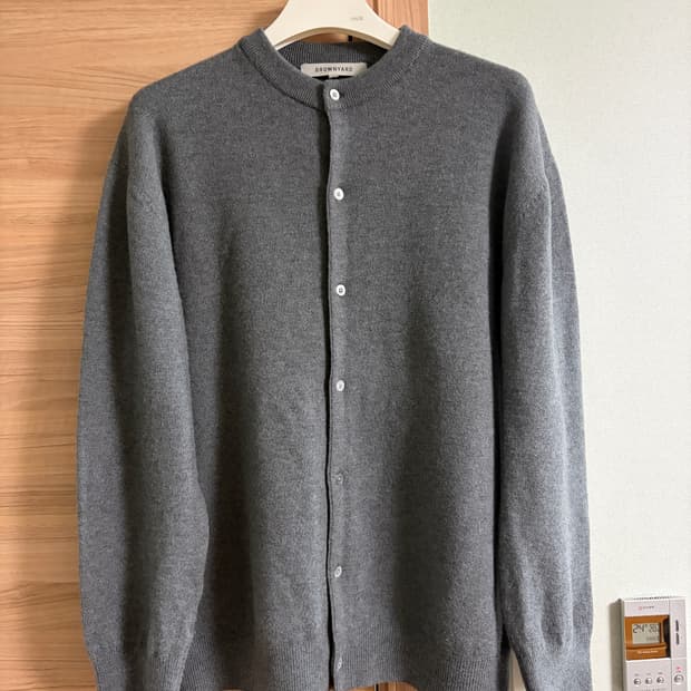 브라운야드 라운드 가디건 6