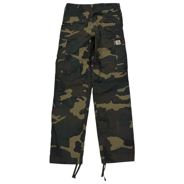 칼하트 WIP 빈티지 레귤러 밀리터리 카모 카고팬츠  28X32