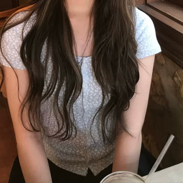 브랜디멜빌 꽃무늬 반팔