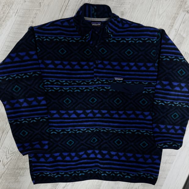 Synchilla Snap-T - Aztecs Navy Blue (XL)
