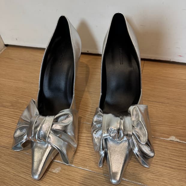 ORR 드래곤블루스 리본 하이힐