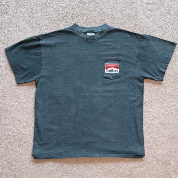 말보로 스네이크 빈티지 티셔츠