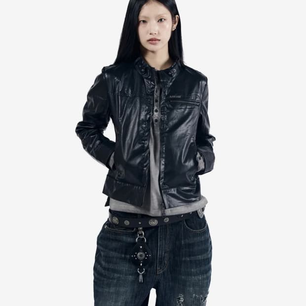 Technical Coated Jacket - BK 2사