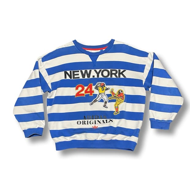 [M] 아디다스 오리지널 스트라이프 맨투맨