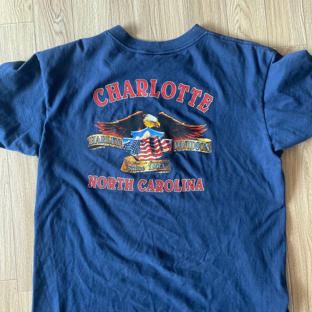 할리데이비슨 90년대 Hd 빈티지 티셔츠 xl