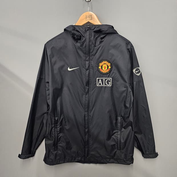 나이키 맨체스터 유나이티드 바람막이 블랙