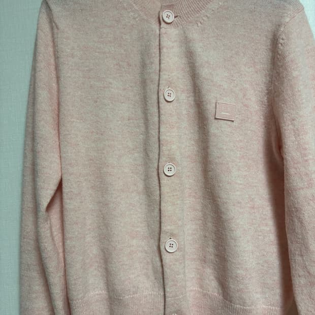 아크네스튜디오 페이스 크루넥가디건 S