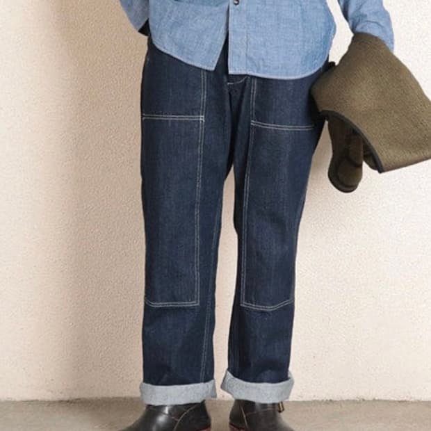 프리휠러스 쵸퍼빌더 14oz 데님 트라우저