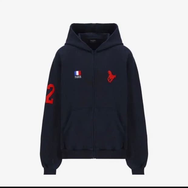 발렌시아가 폴로 후드집업 0사이즈 판매 또는 교환