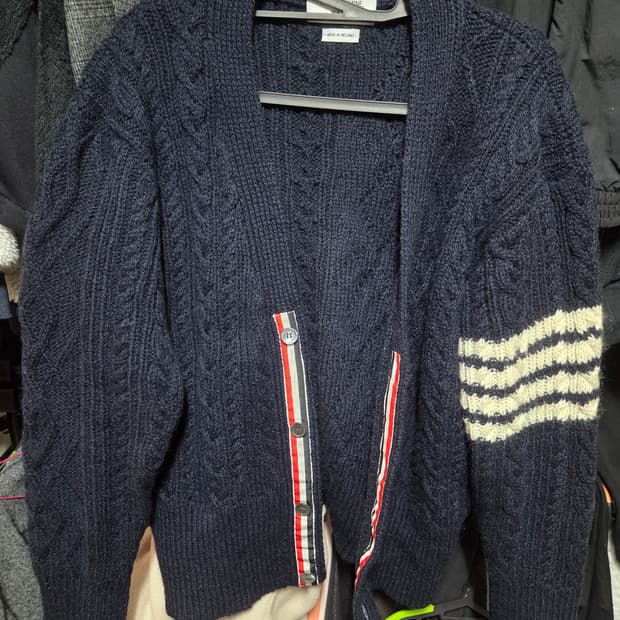 톰브라운 가디건 5사이즈