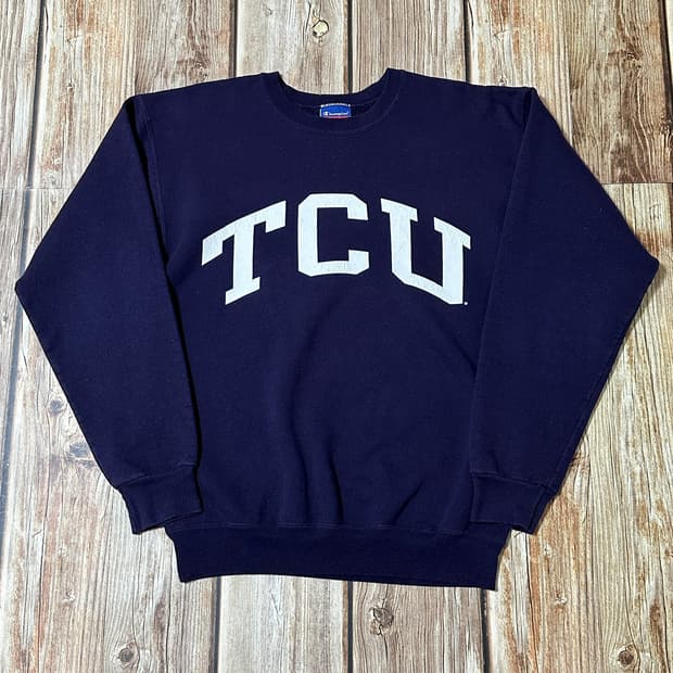 챔피온 칼리지 프린팅 스웻셔츠 S 사이즈 2개