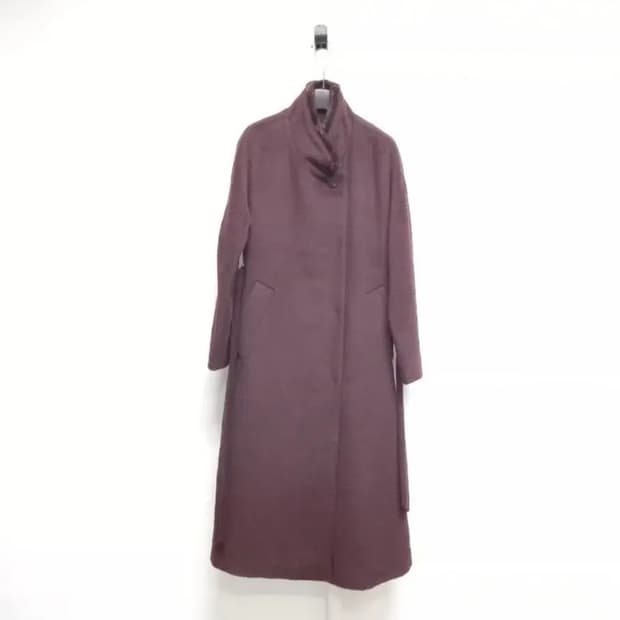 새 발렌시아 라마 밍크 맥시롱코트 55