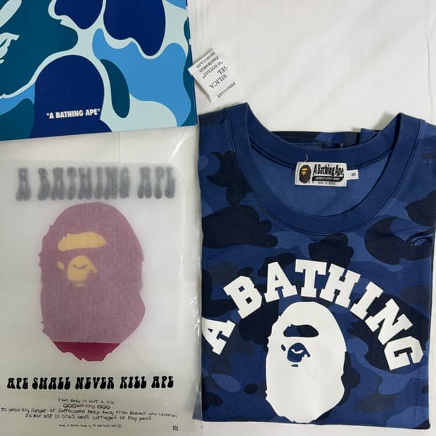 ABC Camo College Tank Top NAVY *S size