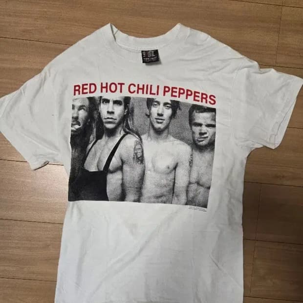90년대 레드핫칠리페퍼스 티셔츠 rhcp