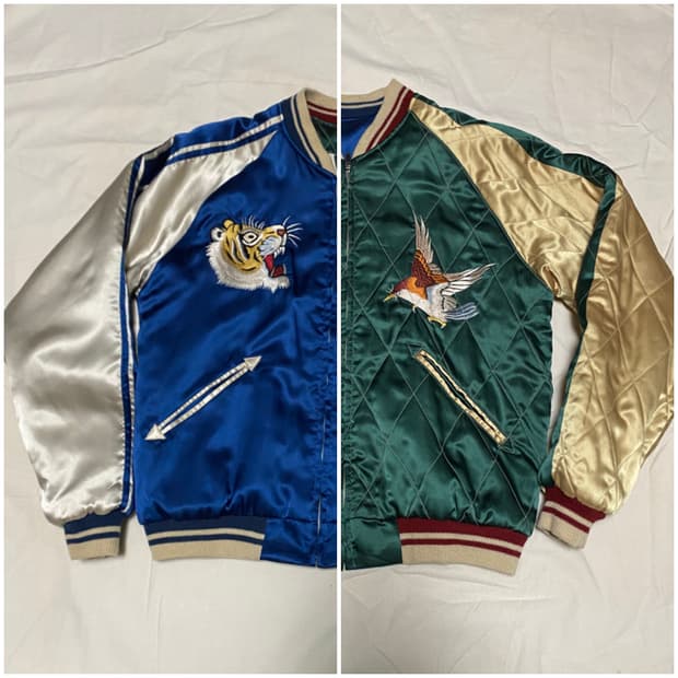 Quilted Souvenir Jacket(reversible)