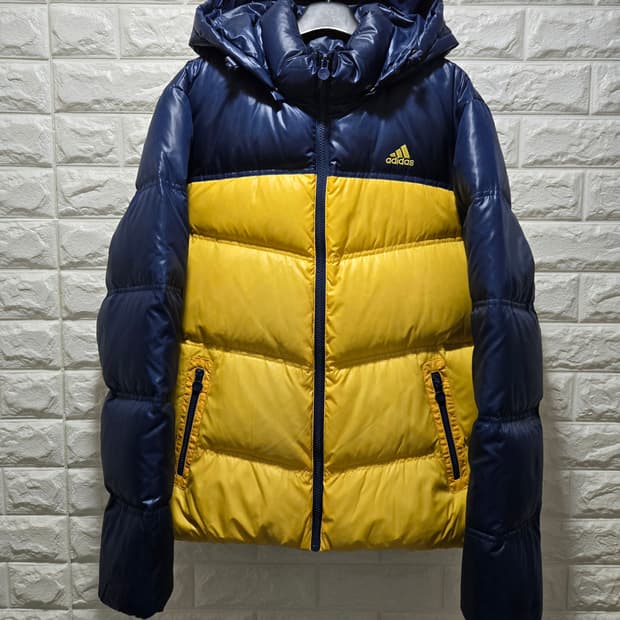 아디다스 아디웜 발열 덕다운 숏패딩 95