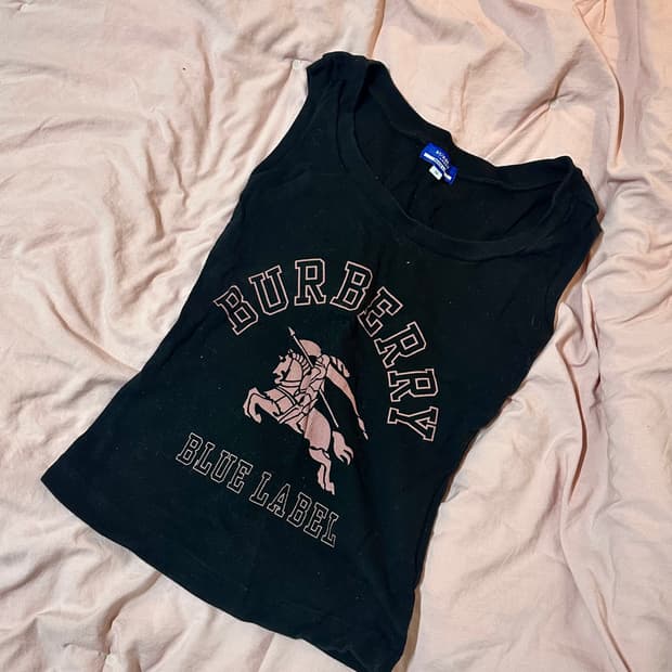 버버리 블루라벨 탱크탑