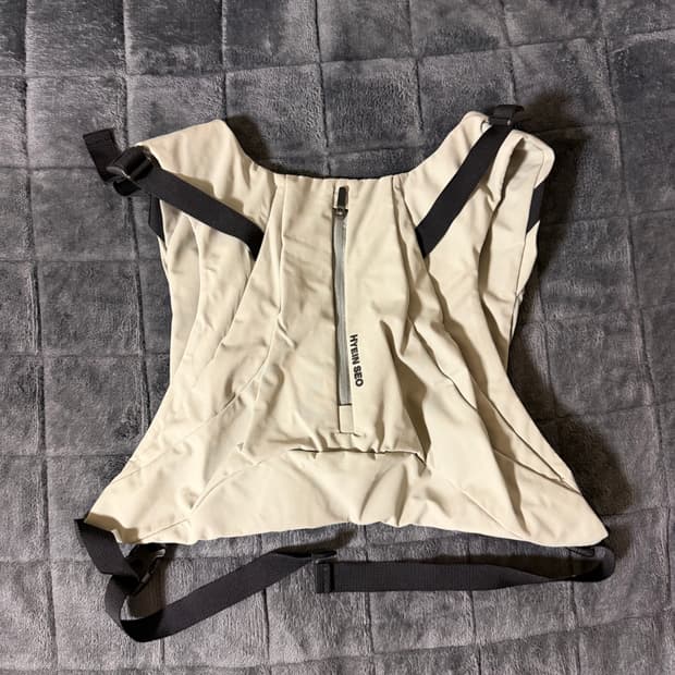 hyein seo back sack 3/4 백색